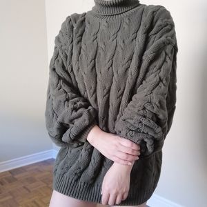 club monaco vintage turtleneck knit sweater